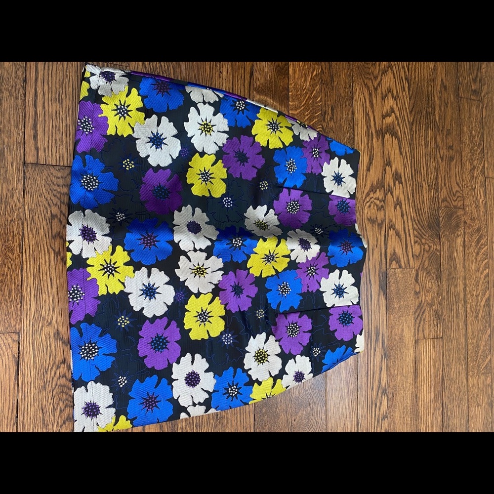 Silk Mini Skirt Sz Small